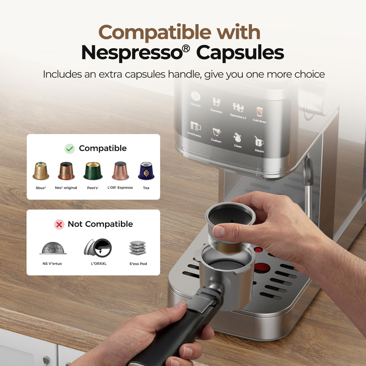 Espresso Machine T1B Pro